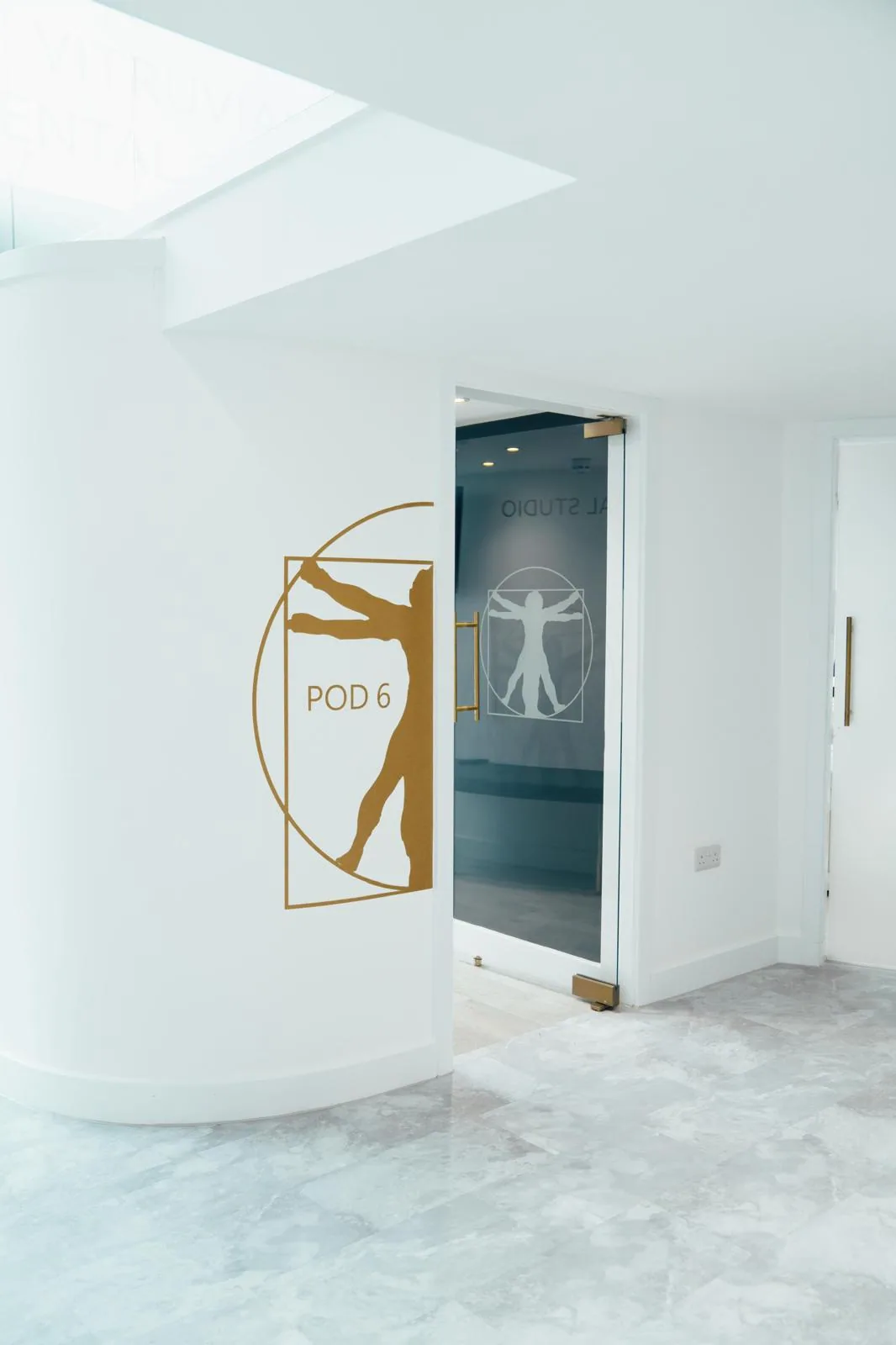 Private waiting pod at Vitruvian Dental Studio