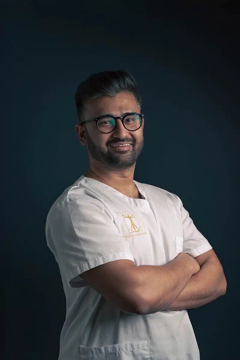 Portrait of Dr Dev Jangra