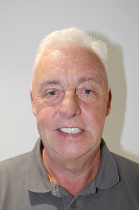 Older implant patient portrait