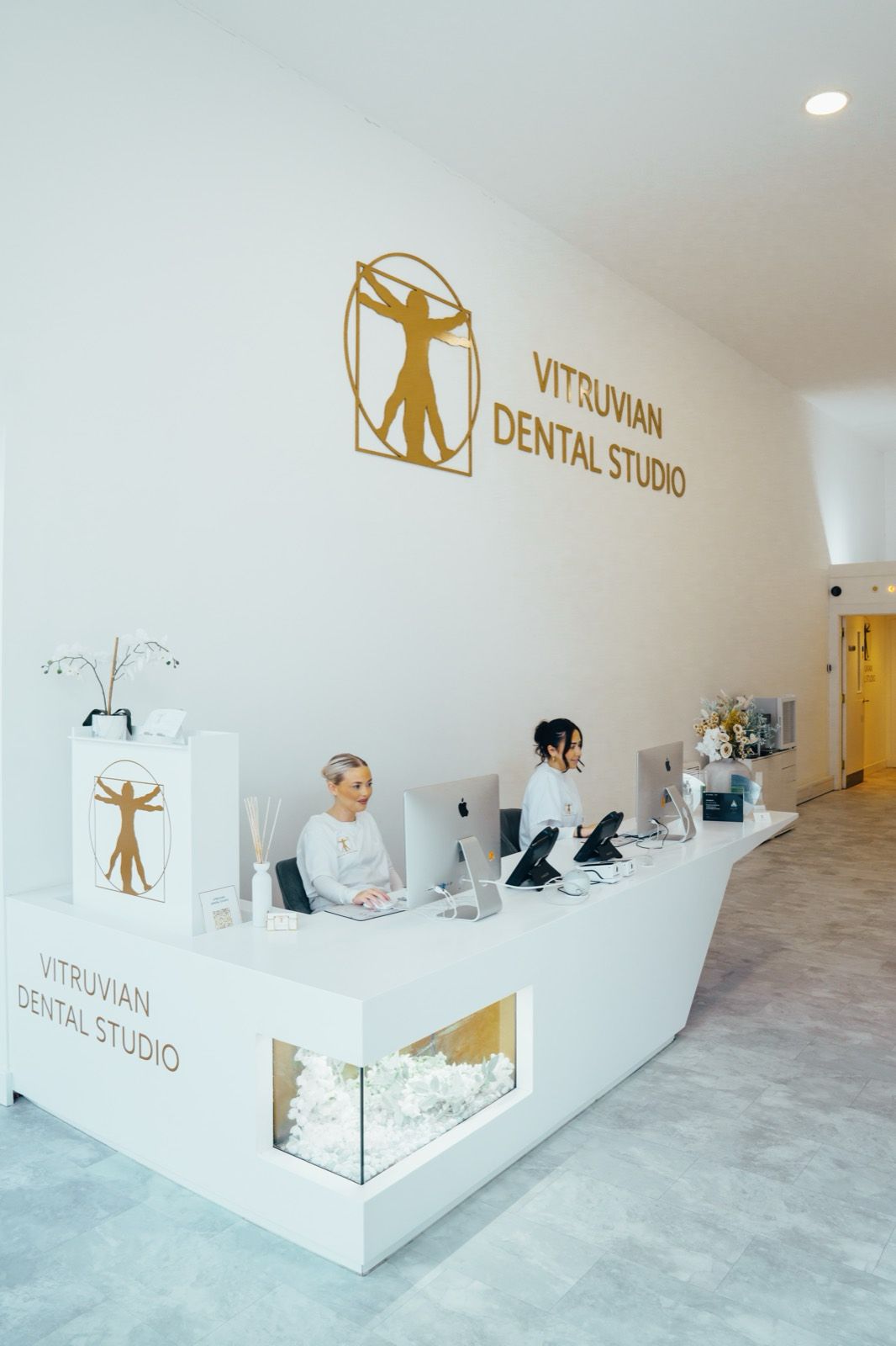 Treatment room inside Vitruvian Dental Studio